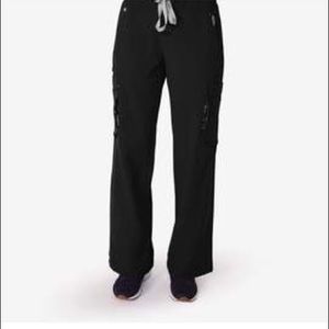 NWT Figs Tema Black Scrub Pants, XXS